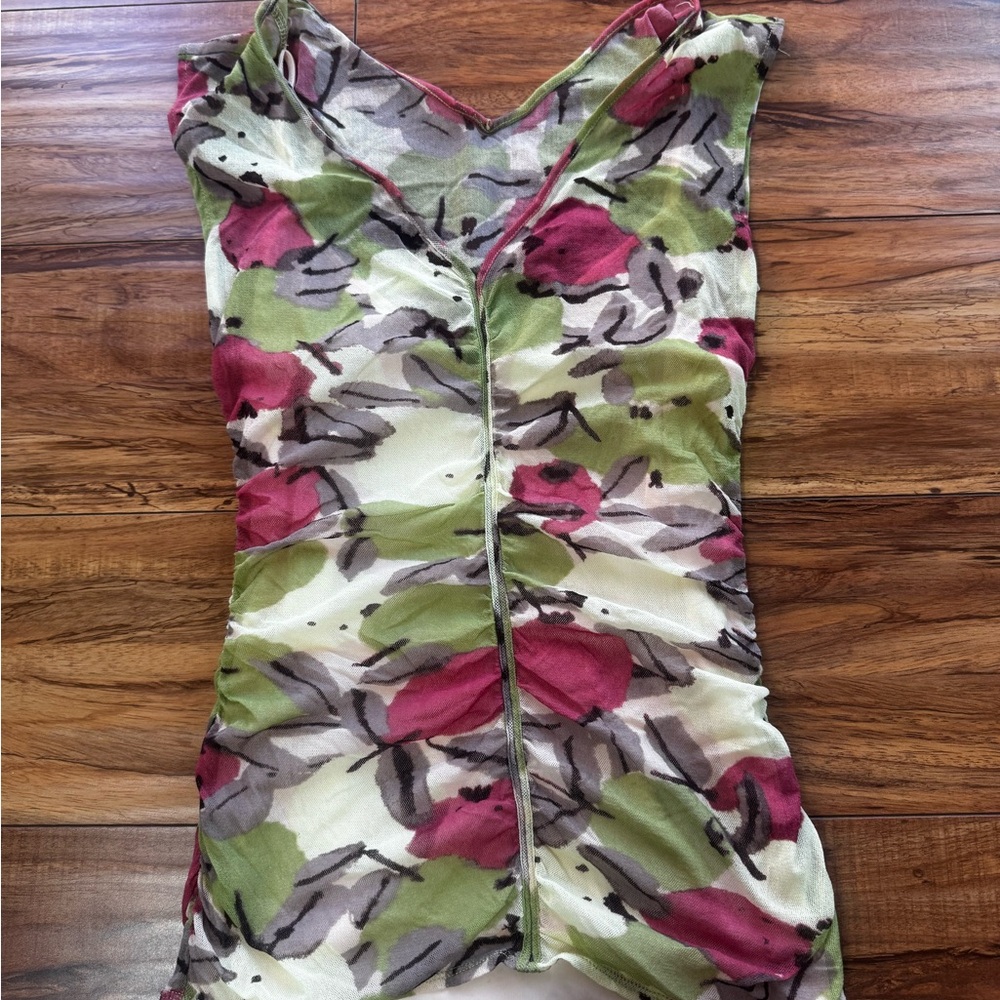 City unltd y2k vintage micro mesh top Size S